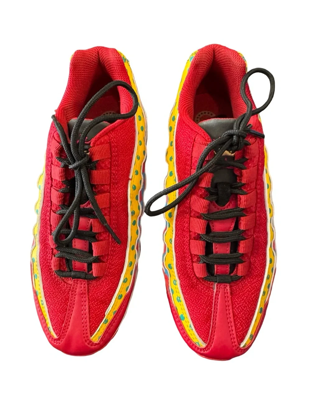 1486 / Nike Air Max 95 GS Baltimore Home Multicolored Sneakers Sz Youth 4
